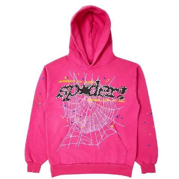 Pink Sp5der Hoodie