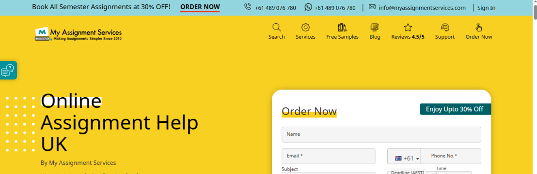 My Assignment Services UK